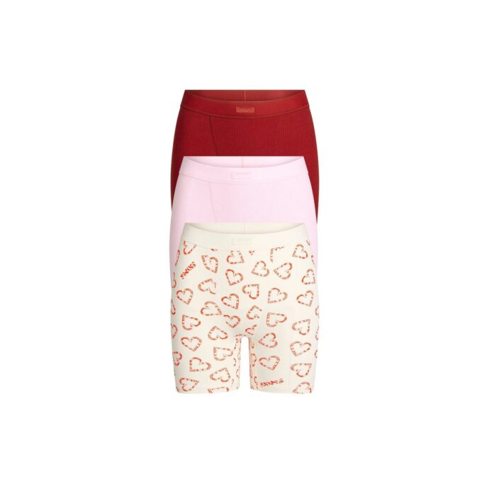 3er-Pack Boxershorts aus Baumwollrippen