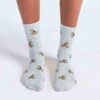 3er-Pack gerippte Crew-Socken 3er-Pack gerippte Crew-Socken