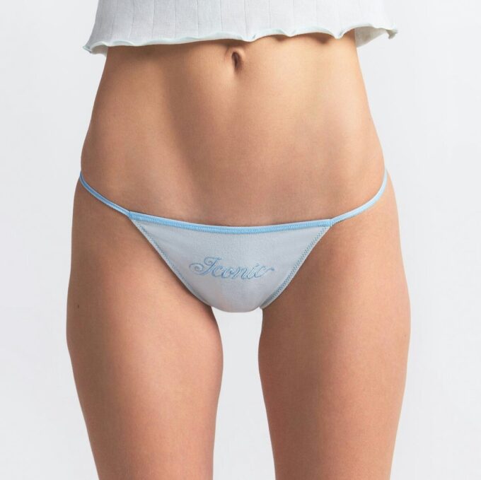 5er-Pack Bikini-Strings aus Baumwolljersey 5er-Pack Bikini-Strings aus Baumwolljersey