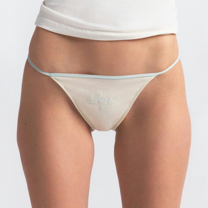 5er-Pack Bikini-Strings aus Baumwolljersey 5er-Pack Bikini-Strings aus Baumwolljersey