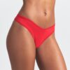 5er-Packung String-Tangas aus Baumwolljersey mit Farbverlauf