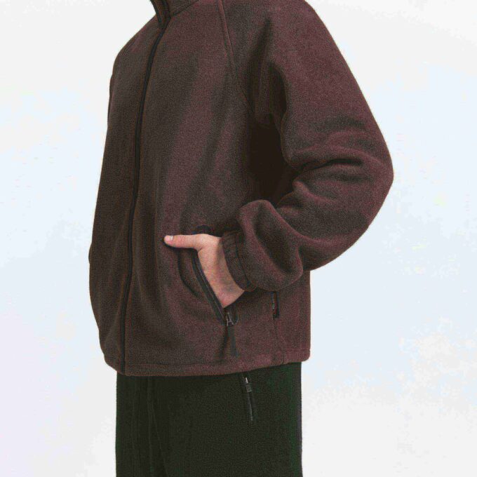 ARCTIC FLEECE HERRENJACKE MIT REISSVERSCHLUSS