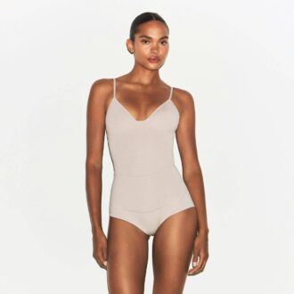 Baumwoll-Shapewear-Slip mit hohem Bund