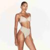 Baumwoll-Shapewear-Tanga mit hohem Bund Baumwoll-Shapewear-Tanga mit hohem Bund