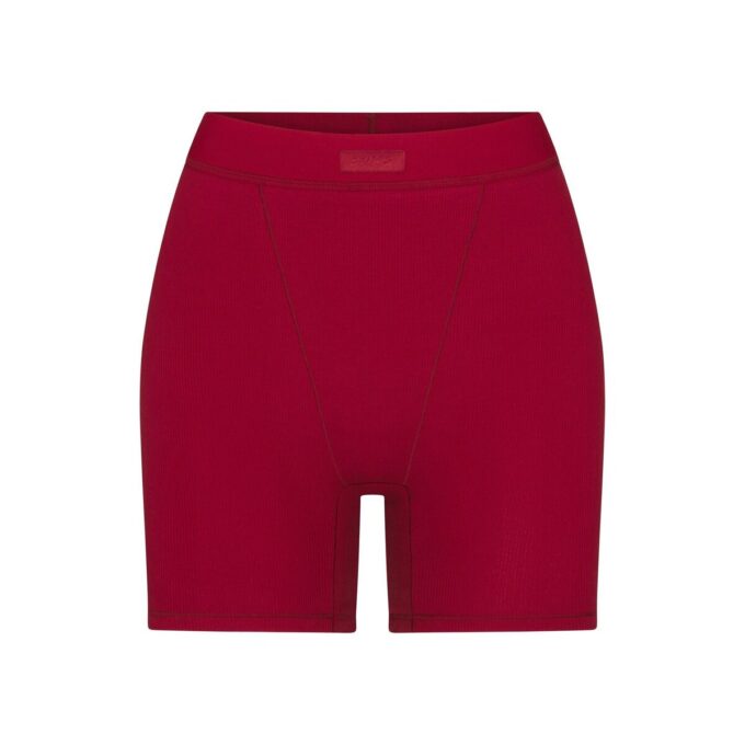 Baumwollrippen-Boxer Baumwollrippen-Boxer