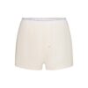 Baumwollrippen-Schaufeltank und Shorts-Set Baumwollrippen-Schaufeltank und Shorts-Set