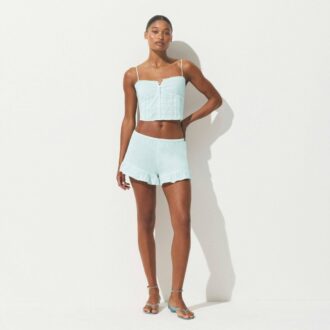 Baumwollvoile-Shorts