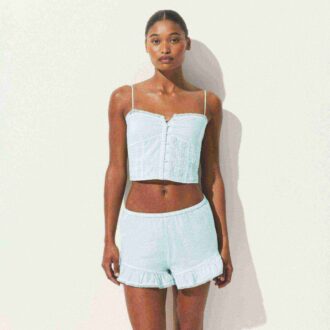 Baumwollvoile-Shorts