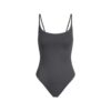 Body mit glatten Lagen und Rundhalsausschnitt Body mit glatten Lagen und Rundhalsausschnitt
