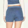 Boxershorts aus Baumwollrippen mit lockerer Passform Boxershorts aus Baumwollrippen mit lockerer Passform