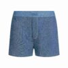 Boxershorts aus Baumwollrippen mit lockerer Passform Boxershorts aus Baumwollrippen mit lockerer Passform