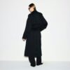 BOYFARD FLEECE ÜBERGRÖSSERTER TRENCHMANTEL