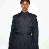 BOYFARD FLEECE ÜBERGRÖSSERTER TRENCHMANTEL