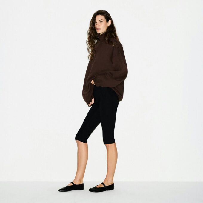 Boyfriend Fleece Oversized Half Zip