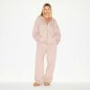 Boyfriend Fleece Oversized Zip-Up Hoodie