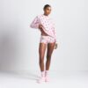 Boyfriend-Langarmshirt und kurze Boxershorts