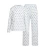 Boyfriend-Langarmshirt und weite Hose
