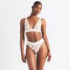 BRALETTE MIT BAUMWOLLRIPPEN UND PLING-AUSSCHNITT BRALETTE MIT BAUMWOLLRIPPEN UND PLING-AUSSCHNITT