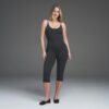 Capri-Catsuit mit glatten Lagen Capri-Catsuit mit glatten Lagen
