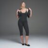Capri-Catsuit mit glatten Lagen Capri-Catsuit mit glatten Lagen