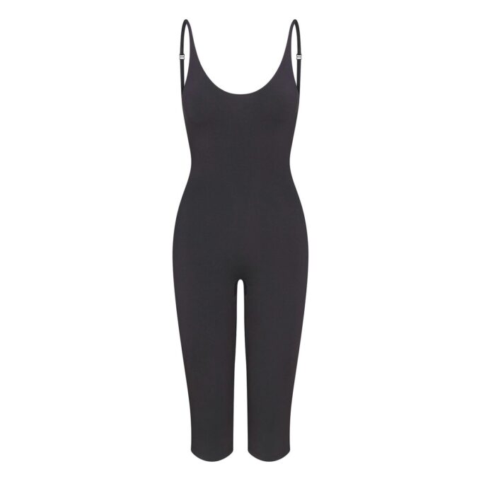 Capri-Catsuit mit glatten Lagen Capri-Catsuit mit glatten Lagen