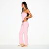 Crop-Hose aus Baumwolljersey mit niedrigem Bund Crop-Hose aus Baumwolljersey mit niedrigem Bund