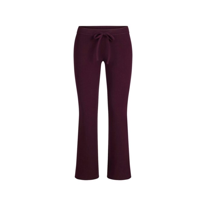 Crop-Hose aus Baumwolljersey mit niedrigem Bund Crop-Hose aus Baumwolljersey mit niedrigem Bund