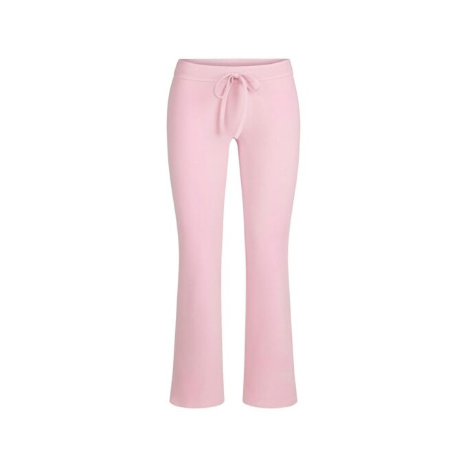 Crop-Hose aus Baumwolljersey mit niedrigem Bund Crop-Hose aus Baumwolljersey mit niedrigem Bund