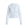 Federleichte Kaschmir-Strickjacke