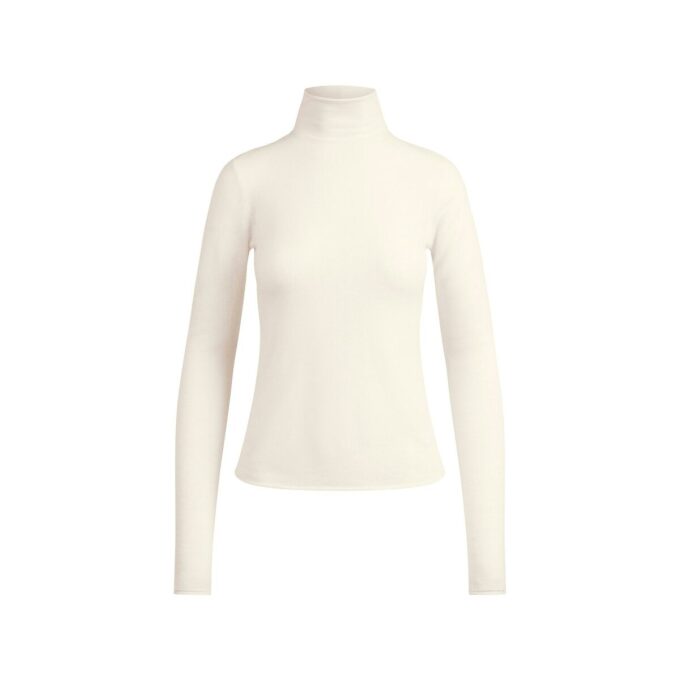 Federleichter Kaschmir-Rollkragenpullover Federleichter Kaschmir-Rollkragenpullover