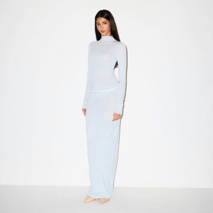 Federleichter Kaschmir-Rollkragenpullover
