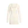 FEDERLEICHTES KASCHMIR-HENLEY-MINIKLEID FEDERLEICHTES KASCHMIR-HENLEY-MINIKLEID