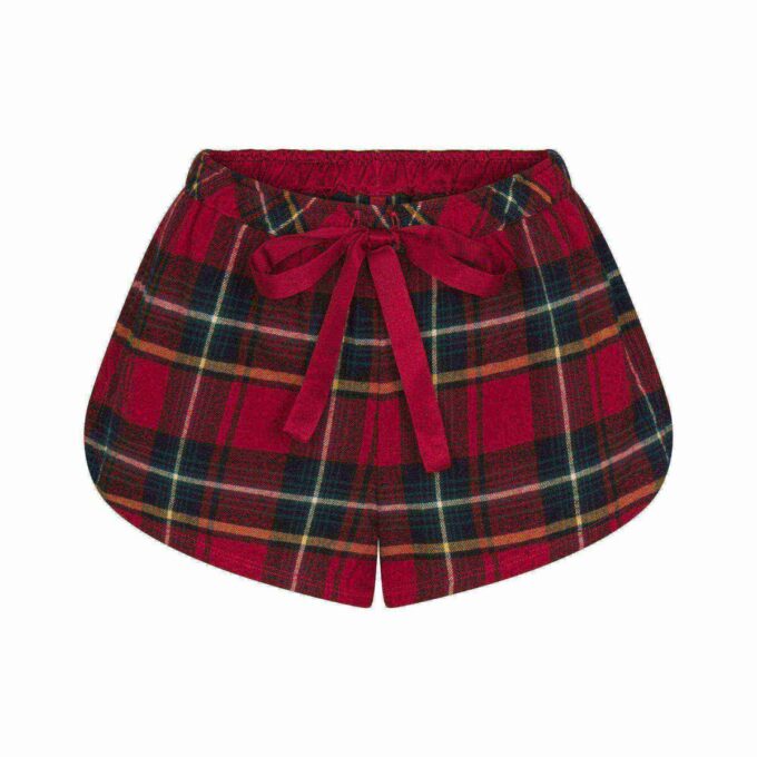 Flanell-Schlaf-Mikroshorts Flanell-Schlaf-Mikroshorts