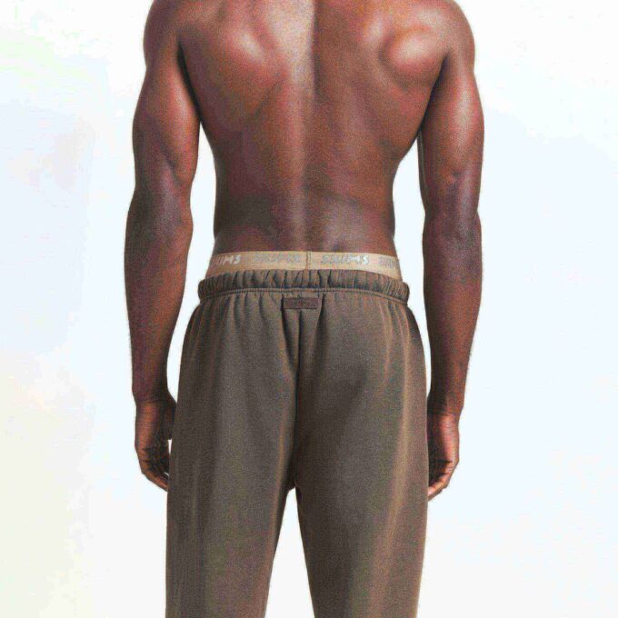 Fleece-Lounge-Herren-Jogginghose