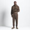 Fleece-Lounge-Herren-Jogginghose mit schmal zulaufendem Bein Fleece-Lounge-Herren-Jogginghose mit schmal zulaufendem Bein
