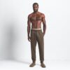 Fleece-Lounge-Herren-Jogginghose mit schmal zulaufendem Bein Fleece-Lounge-Herren-Jogginghose mit schmal zulaufendem Bein