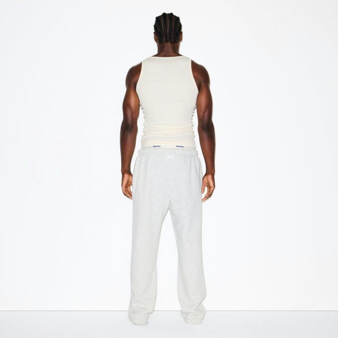 Fleece Lounge Herren Klassische Hose mit geradem Bein Fleece Lounge Herren Klassische Hose mit geradem Bein
