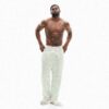 Fleece Lounge Herren Klassische Hose mit geradem Bein Fleece Lounge Herren Klassische Hose mit geradem Bein