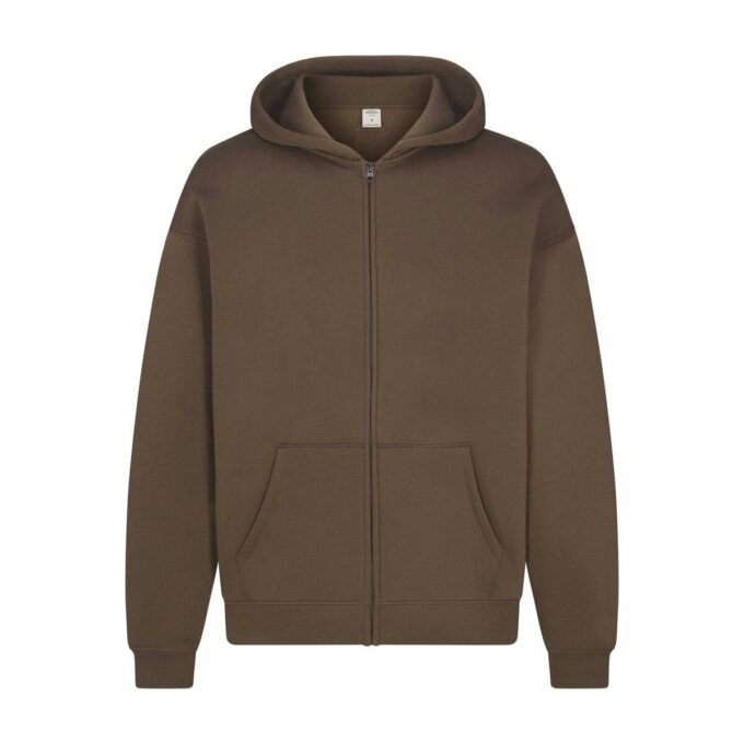 Fleece Lounge Herren Relaxed Zip Up Hoodie Fleece Lounge Herren Relaxed Zip Up Hoodie
