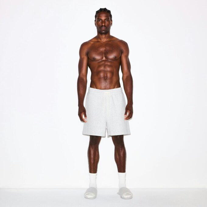 Fleece-Lounge-Shorts für Herren, locker geschnitten