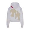 Flohmarkt-Hoodie mit Kaktusmotiv und Skims Baumwollfleece Flohmarkt-Hoodie mit Kaktusmotiv und Skims Baumwollfleece