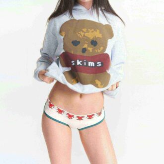 Flohmarkt-Kollektion mit Kaktusmotiven und Skims Baumwolljersey Micro Boy Shorts (3er-Pack)