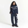Flohmarkt mit Kaktusmotiven, X-Skims Baumwollfleece, Oversize-Viertelreißverschluss Flohmarkt mit Kaktusmotiven, X-Skims Baumwollfleece, Oversize-Viertelreißverschluss