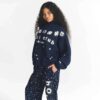Flohmarkt mit Kaktusmotiven, X-Skims Baumwollfleece, Oversize-Viertelreißverschluss Flohmarkt mit Kaktusmotiven, X-Skims Baumwollfleece, Oversize-Viertelreißverschluss