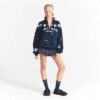 Flohmarkt mit Kaktusmotiven, X-Skims Baumwollfleece, Oversize-Viertelreißverschluss Flohmarkt mit Kaktusmotiven, X-Skims Baumwollfleece, Oversize-Viertelreißverschluss