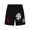 Flohmarkt mit Kaktusmotiven, X Skims Baumwollstrick, Herren Intarsien-Shorts Flohmarkt mit Kaktusmotiven, X Skims Baumwollstrick, Herren Intarsien-Shorts