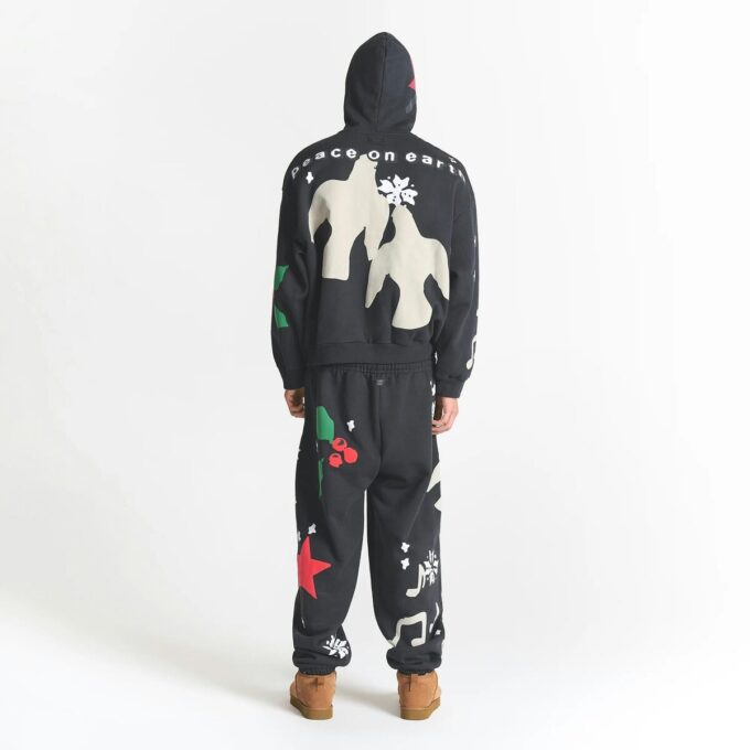 Flohmarkt mit Kaktusmotiven, X Skims schwere Fleece-Herren-Jogginghose