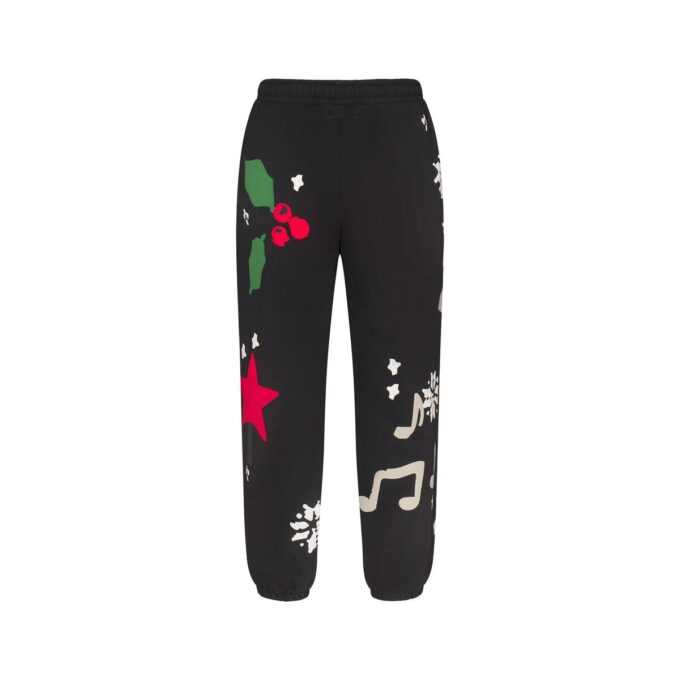 Flohmarkt mit Kaktusmotiven, X Skims schwere Fleece-Herren-Jogginghose