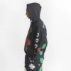 Flohmarkt mit Kaktusmotiven, X Skims schweres Fleece, Herren-Hoodie mit Reißverschluss, locker geschnitten Flohmarkt mit Kaktusmotiven, X Skims schweres Fleece, Herren-Hoodie mit Reißverschluss, locker geschnitten