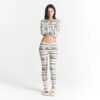 Flohmarktset mit Kaktusfeigen und Skims Baumwollrippen, Henley- und Leggings-Set Flohmarktset mit Kaktusfeigen und Skims Baumwollrippen, Henley- und Leggings-Set